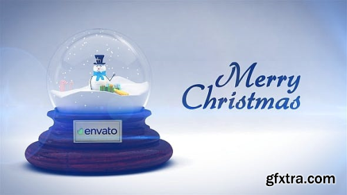 VideoHive Merry Christmas Snow Globe 6246650