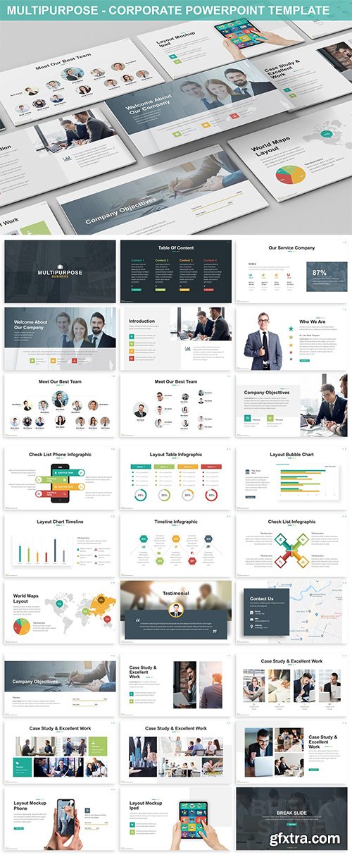 Multipurpose - Corporate Powerpoint Template