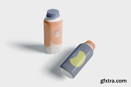 Cosmetic Bottle Packaging Mockups