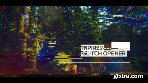VideoHive Glitch Inspired Opener 23324528