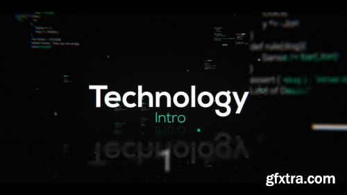 VideoHive Technology Intro 23497236
