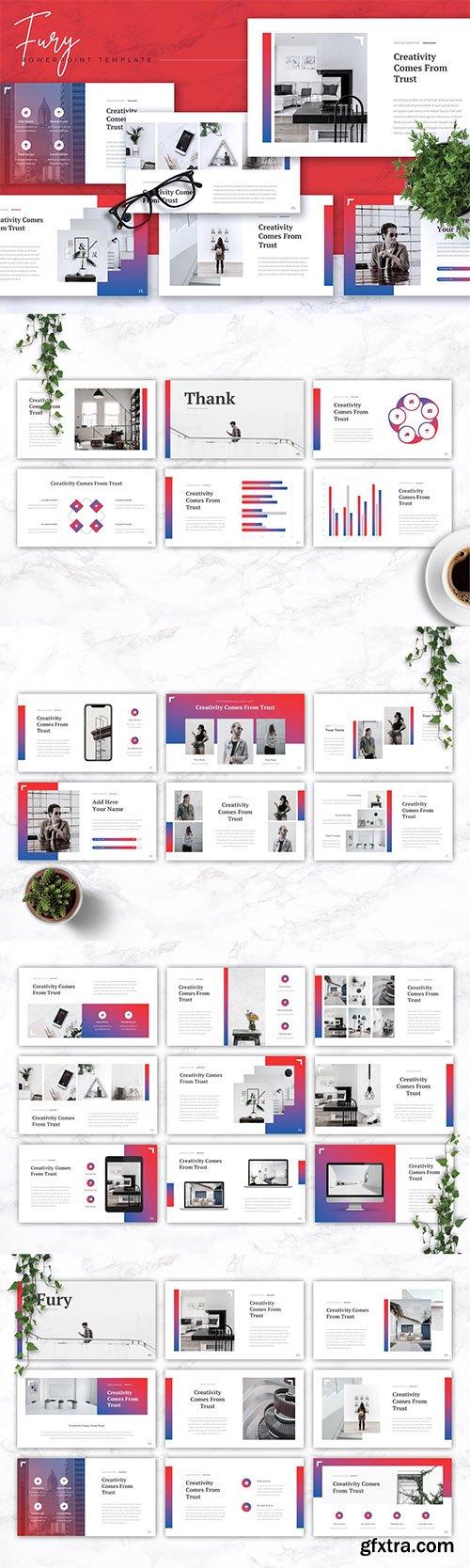 FURY - Creative Powerpoint, Keynote and Google Slides Templates