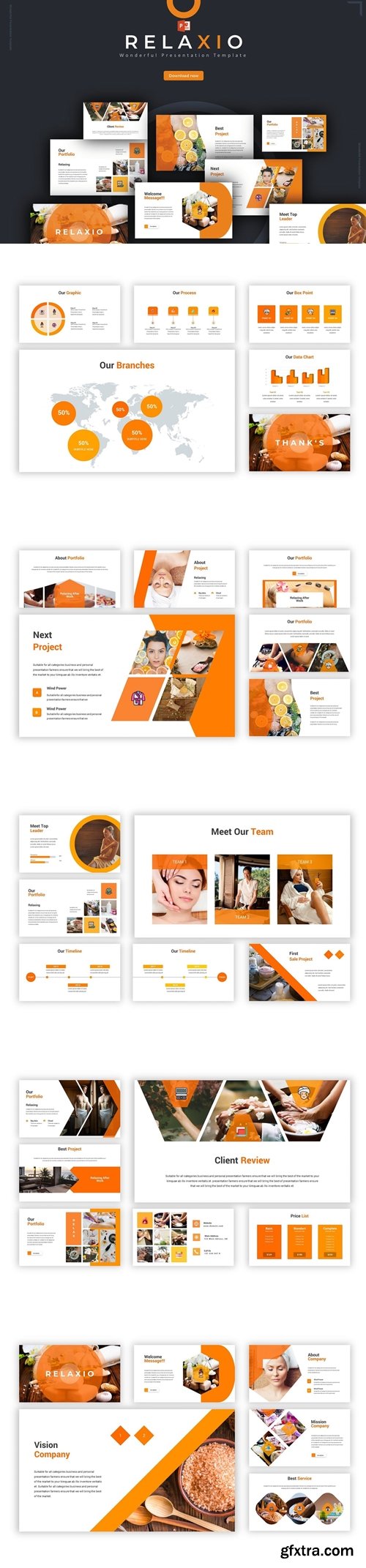 Relaxio - Powerpoint Template