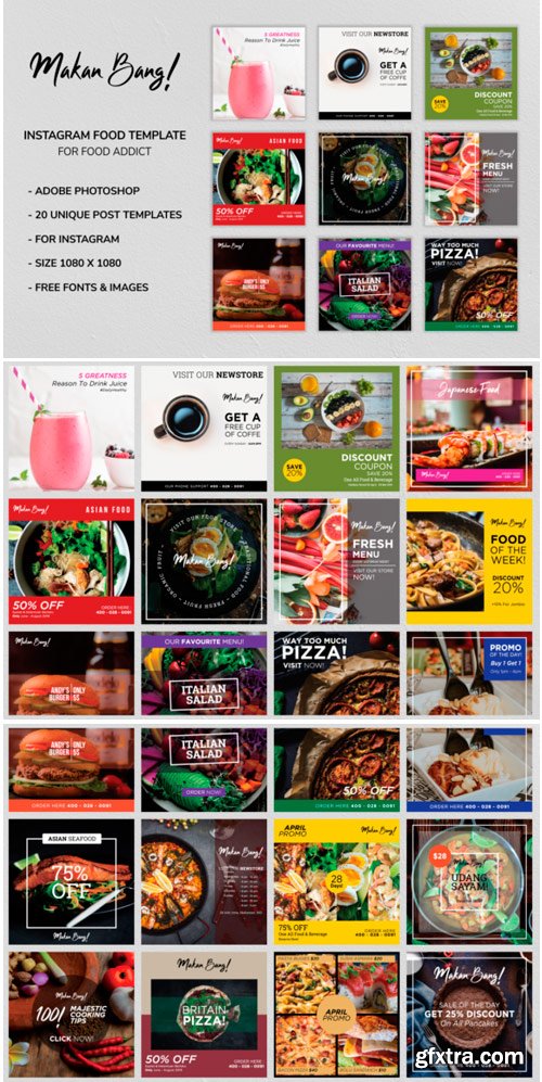 Makan Bang! Instagram Food Template 1531109