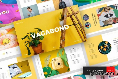 Vagabond - Powerpoint and Keynote Templates