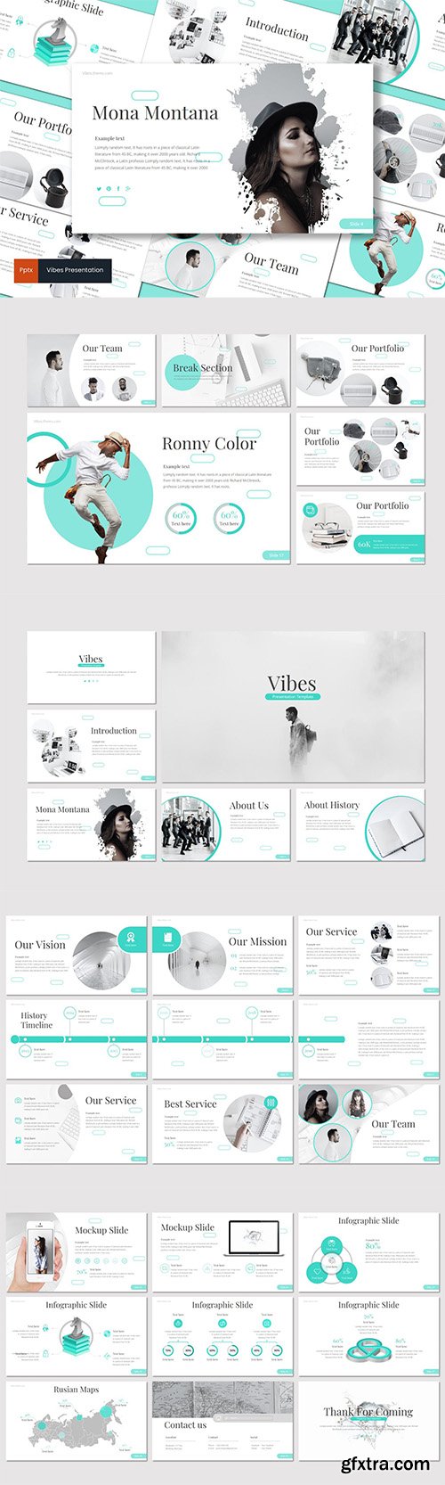 Vibes - Powerpoint, Keynote and Google Slides Templates