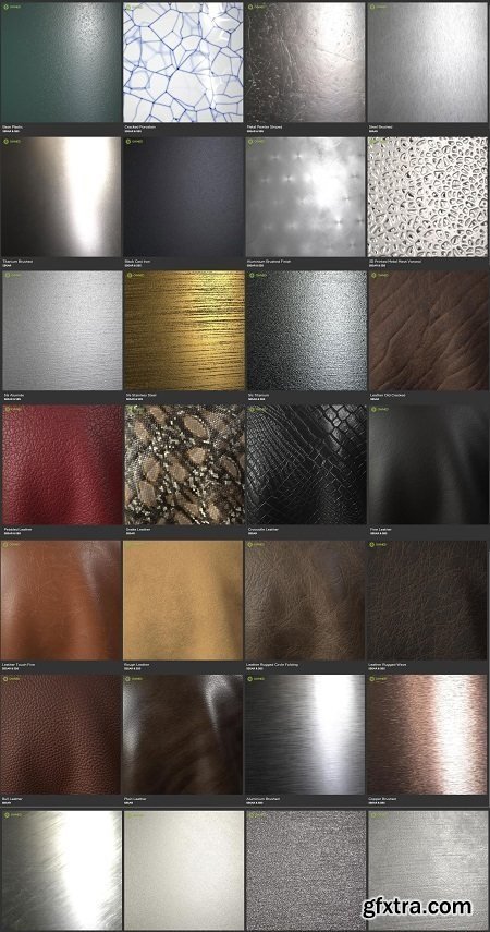 Allegorithmic - Substance Source - Brushed Metal and Leather