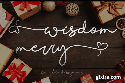 Wisdom Merry Font