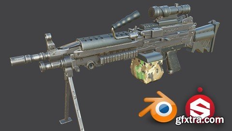 Create Game Assets with Blender and Substance Painter