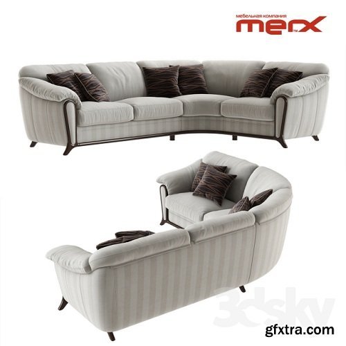 Merx / Anastasia (Corner sofa) 3d Model