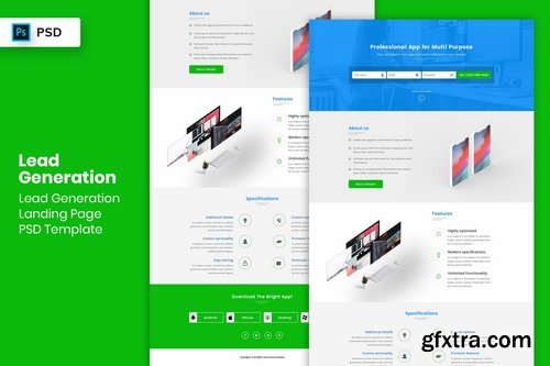 Lead Generation - Landing Page PSD Template-01