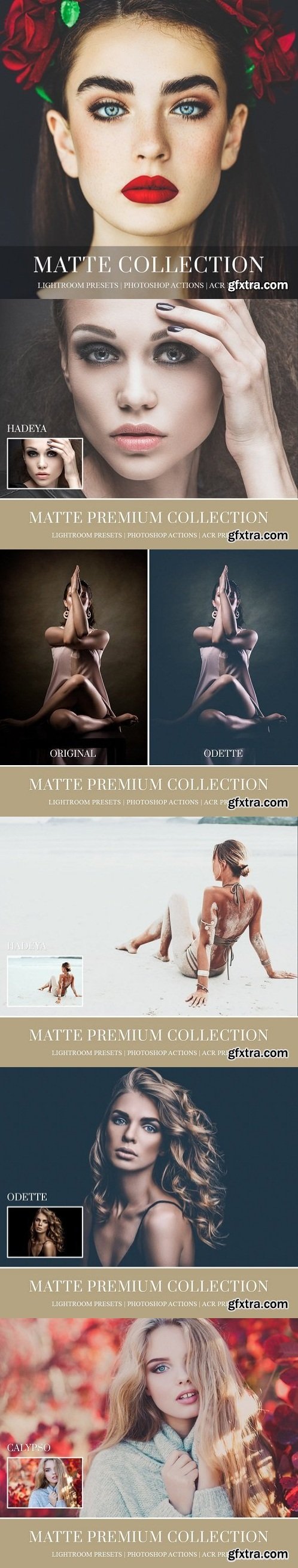 Matte Lightroom Presets, Photoshop Actions and ACR Presets