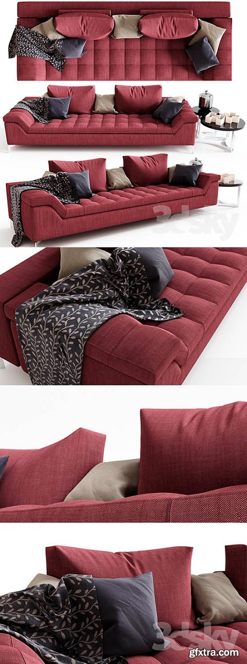 Sofa CINE 3d Model