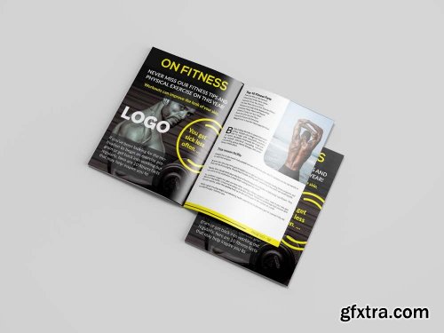 Fitness Indesign 24 page Template