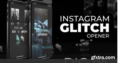 Instagram Stories Glitch Intro - After Effects 244481