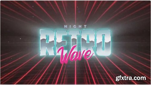 Retro Wave Intro #2 - After Effects 245055
