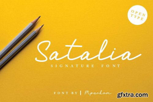 CreativeMarket - Satalia Signature 3855542