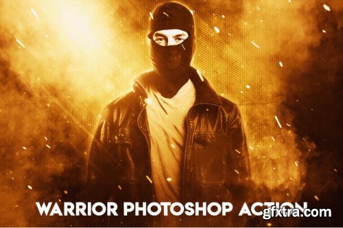 Warrior Photoshop Action