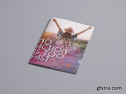 Bi-Fold Brochure PSD Template