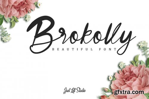 Brokolly - Handwritten Font