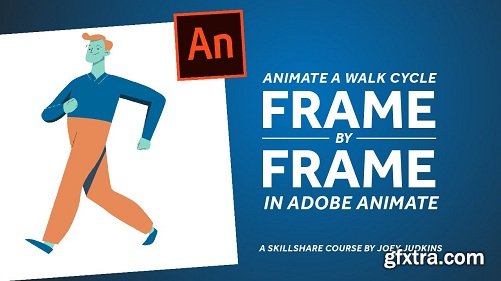 Animate a Walk Cycle Frame-By-Frame in Adobe Animate