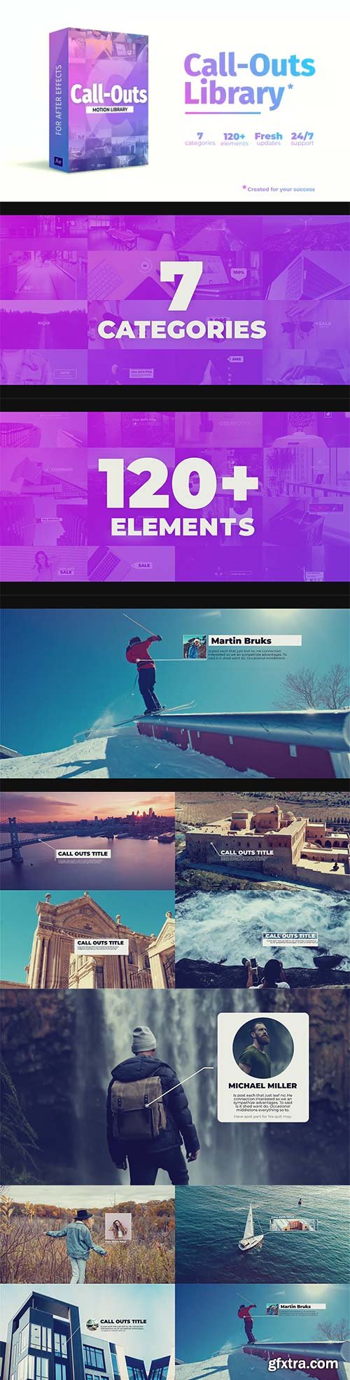 Videohive - Call Outs Library | MOGRT for Premiere - 22833512