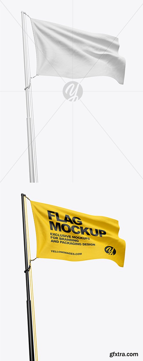 Flag Mockup 43443