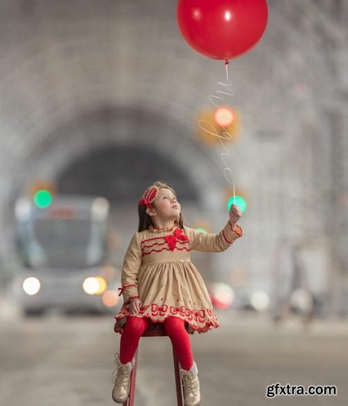 Meg Bitton — Magical Red Balloon: Post Processing