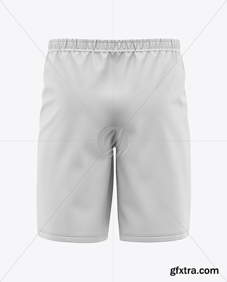 Men\'s Woven Shorts - Back View 45234