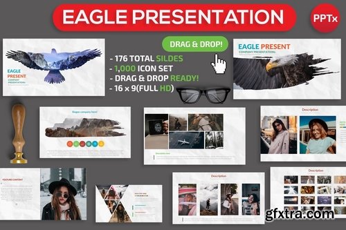 Eagle Powerpoint and Keynote Templates
