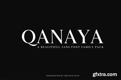 CM - Qanaya Serif Font Family Pack 3908355