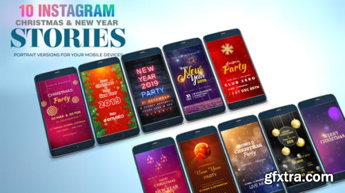 VideoHive Christmas and New Year I Instagram Stories 23051131