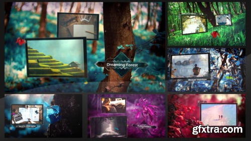 VideoHive Dreaming Forest Slideshow 21823432