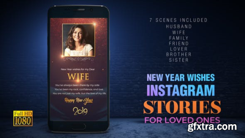 VideoHive New Year wishes for Loved Ones I Instagram Stories 23091825