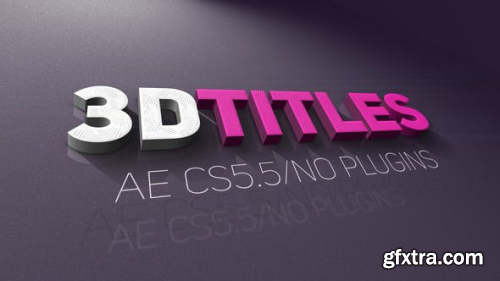 VideoHive 3D Titles 21946657
