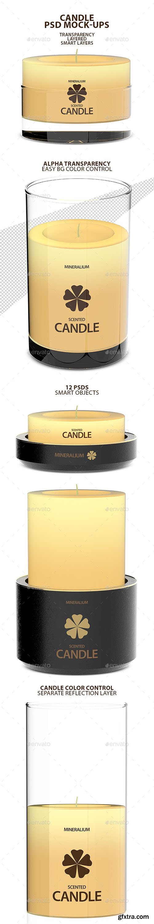 Candle PSD Mock-ups
