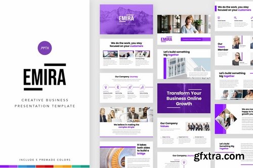 Emira - Creative Business Company PowerPoint