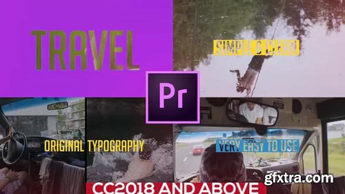 Videohive - Colorful Travel Opener // Typography Slideshow - 23437672