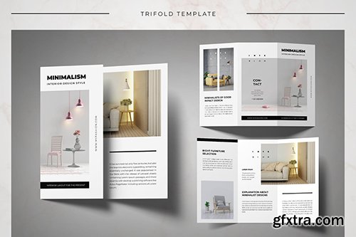 MInimalist Furniture Trifold Brochure