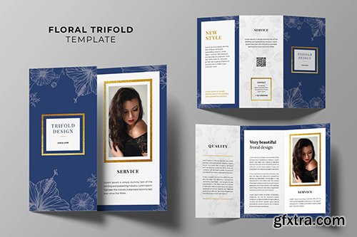 Beauty Fashion Trifold Brochure