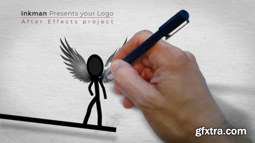 VideoHive Inkman presents your logo (AE project) 132169