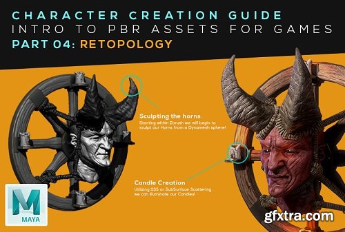 Character Creation Guide: PBR Assets for Games: Part 04: Retopology