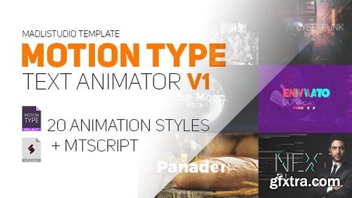 Videohive - Motion Type - Text Animator V.1 ( Last Update 30 January 19 ) - 20602837