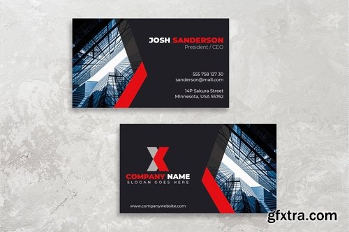 Corporate Business Card Design Professional