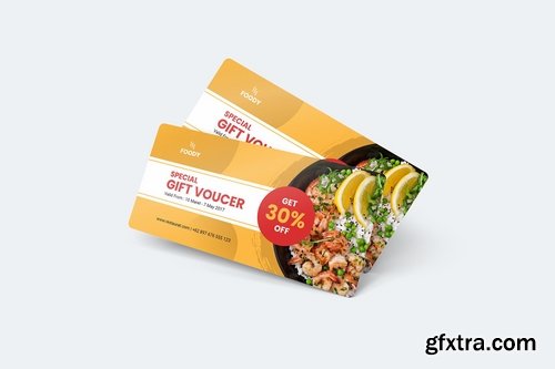 Food Gift Voucher Card