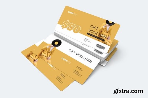 Music Gift Voucher Card by