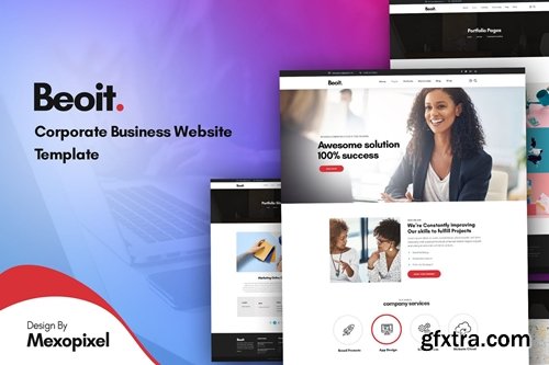 Beoit - Consulting & Corporate Business Template