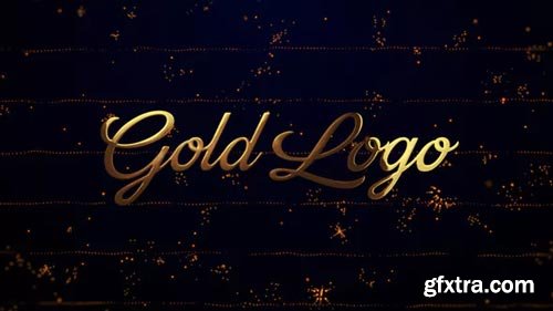 Videohive - Gold Logo Reveal (Particles Opener) - 23329933
