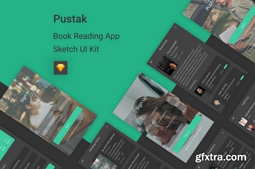 UI Kit Pack for Sketch Figma and XD