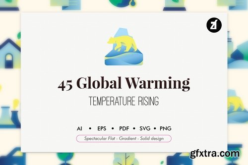 45 Global warming elements